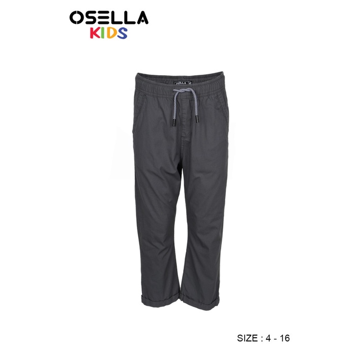 Jose Osella Basic Regular Chinos In Dark Blue Grey
