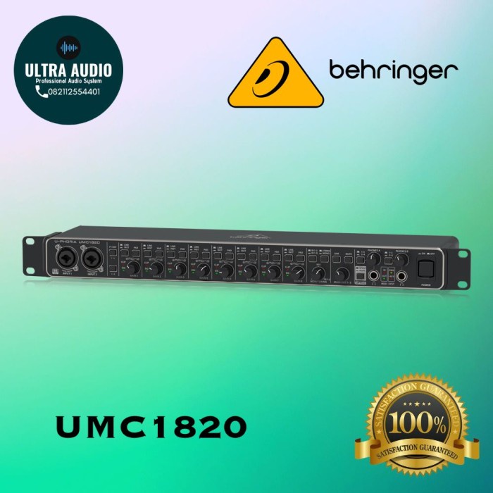 Behringer UMC1820 / UMC-1820 / UMC 1820 Audio Interface ORIGINAL