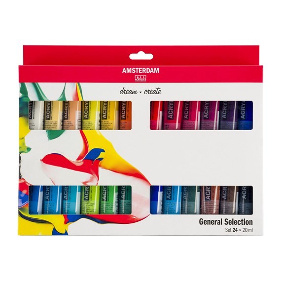 

Terbaru Amsterdam Acrylics - Standard Series Acrylics Set 24 X20Ml Promo Terlaris