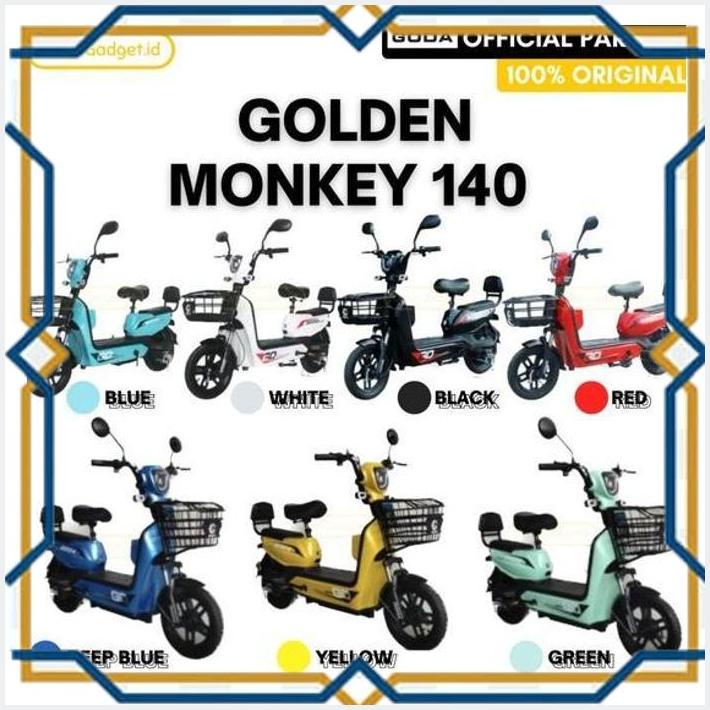 [lmb] sepeda listrik goda golden series monkey 140 selis goda falcon 145 - monkey 140