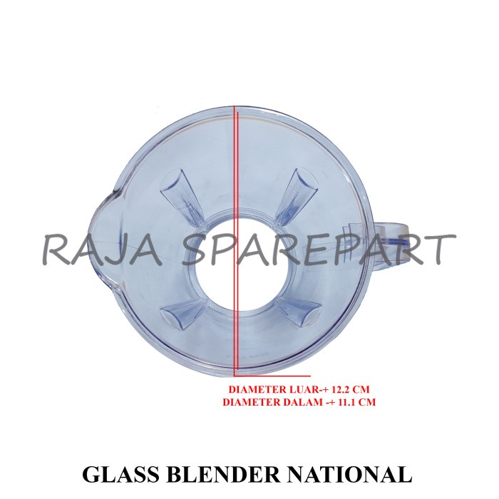 Gelas Blender/Blender National/Glass Blender National Plastik Star