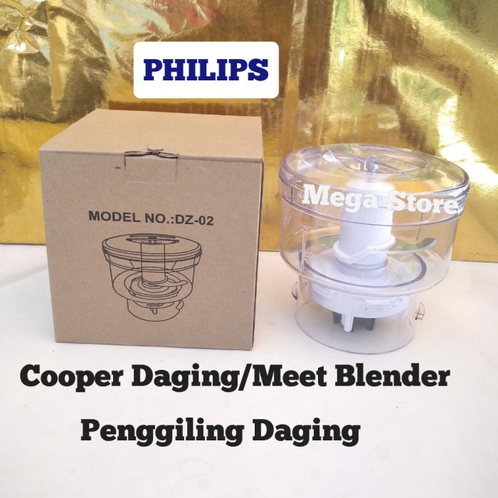 CHOPPER DAGING MEAT CHOPPER BLENDER PHILIPS TYPE HR2061 HR2071 HR2115