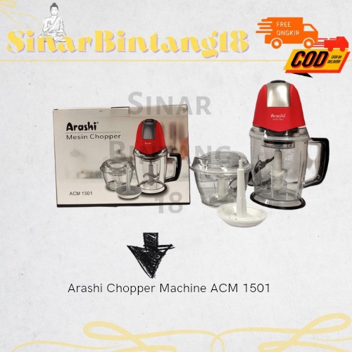Arashi Chopper Machine ACM 1501