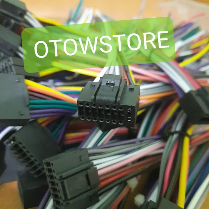 kode07 KABEL SOKET HEADUNIT TAPE MOBIL JVC