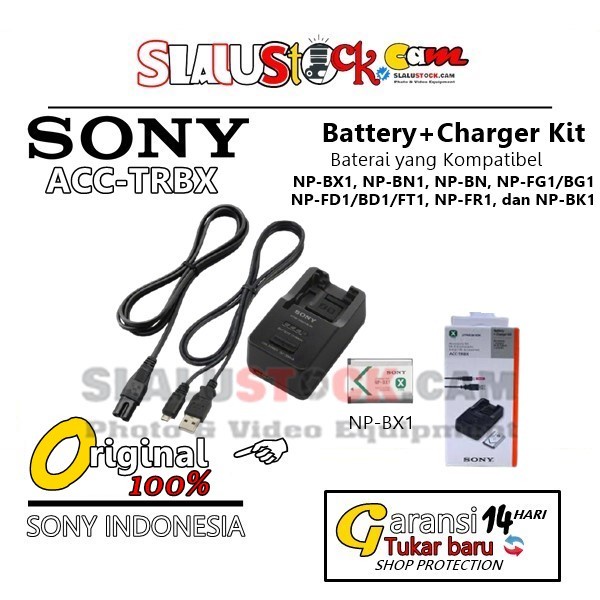 Sony Acc-Trbx - Charger Sony Zv1 Plus Battery Bx1 Original