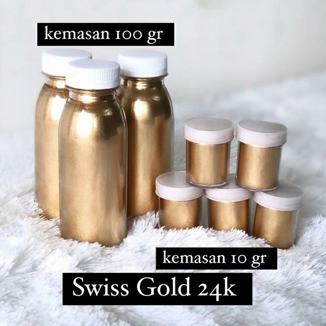 

[Baru] Non Toxic Swiss Gold Dust 24K 100 Gr Terbaru