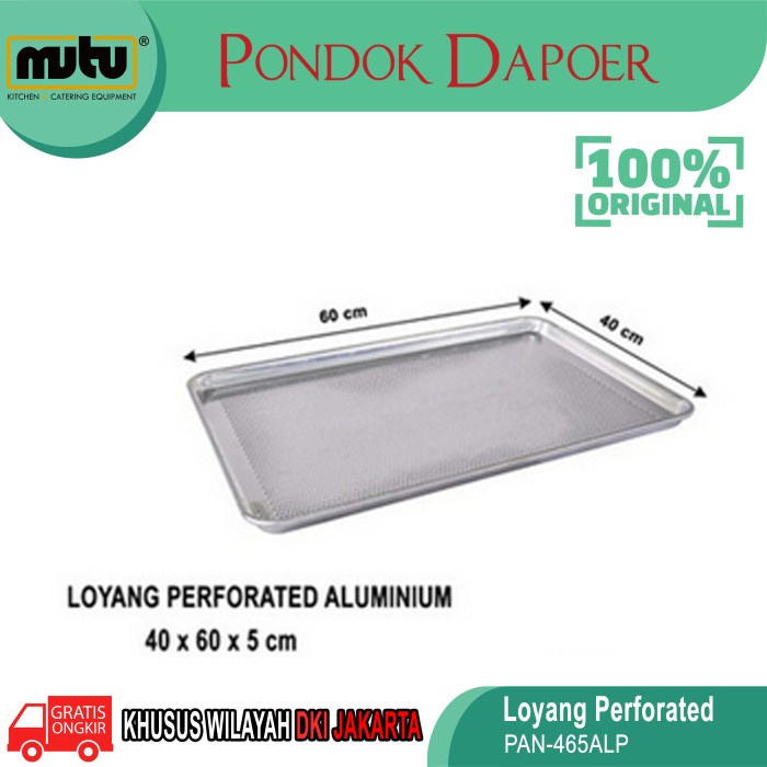

[Baru] Paket 6 Pcs Loyang Berlubang / Loyang Perforated Pan-465Alp Terbatas