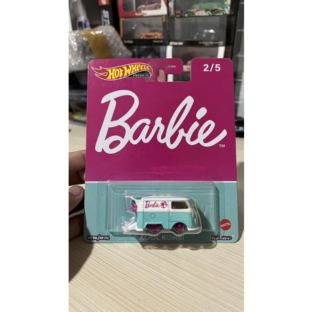 Hothweels kool kombi barbie premium