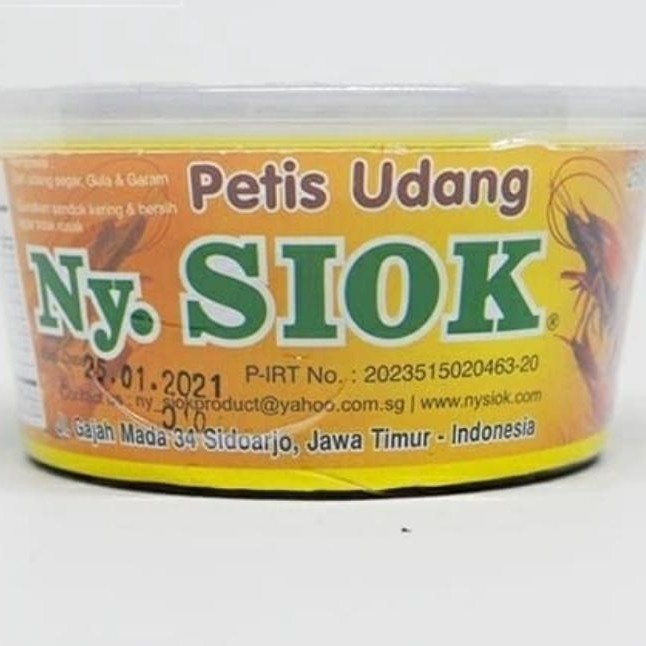 

Terbaru Petis Udang Ny Siok Promo Terlaris