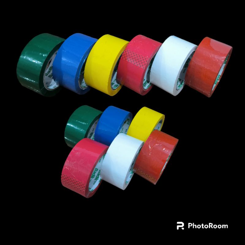LAKBAN WARNA BADIK/LAKBAN WARNA 80 YARD READY MAKASSAR PROMO