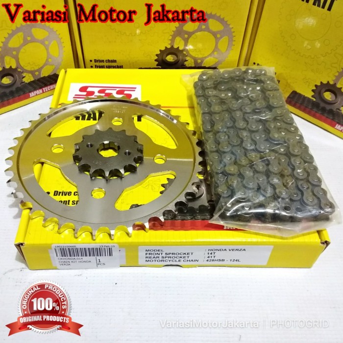 ✨COD Gear Set Sss Verza 150 Terbatas