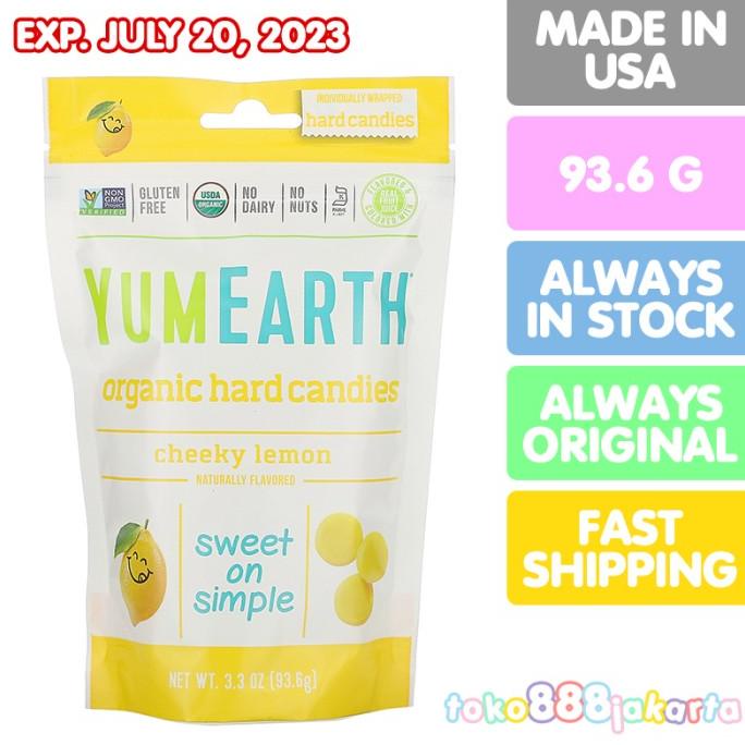 

Yumearth Organic Hard Candies Cheeky Lemon 93.6 Gram Best Quality