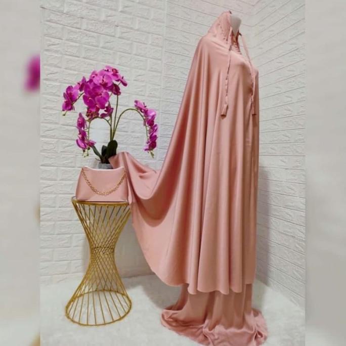 MUKENA ARMANI SILK PREMIUM LASER CUT