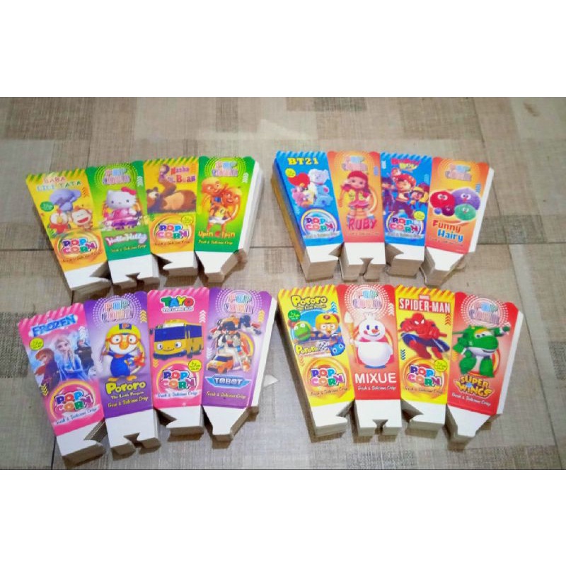 

Kertas popcorn / Bungkus popcorn / Kemasan popcorn