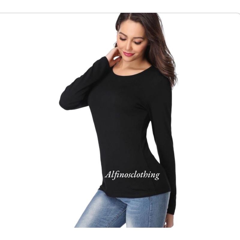 manset lengan panjang oblong | manset baju | menset wanita