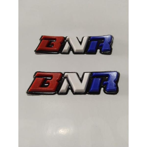 Logo bnr karet dua pieces sangkar kotak  original bnr