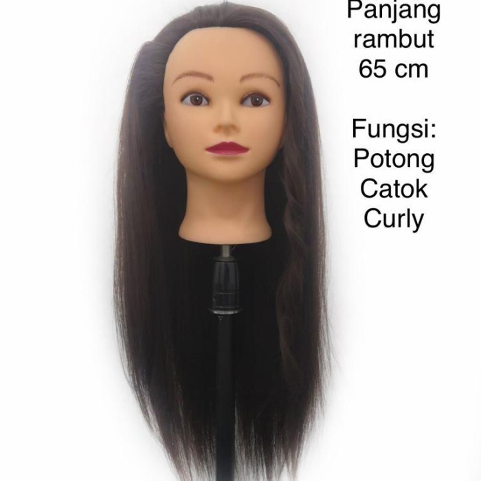 Promo Patung Rambut Manekin Sanggul