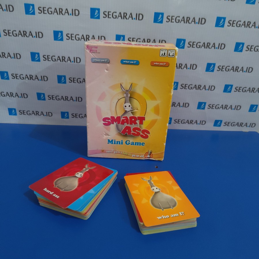 Board Game - Smart Ass Mini Games by University Games