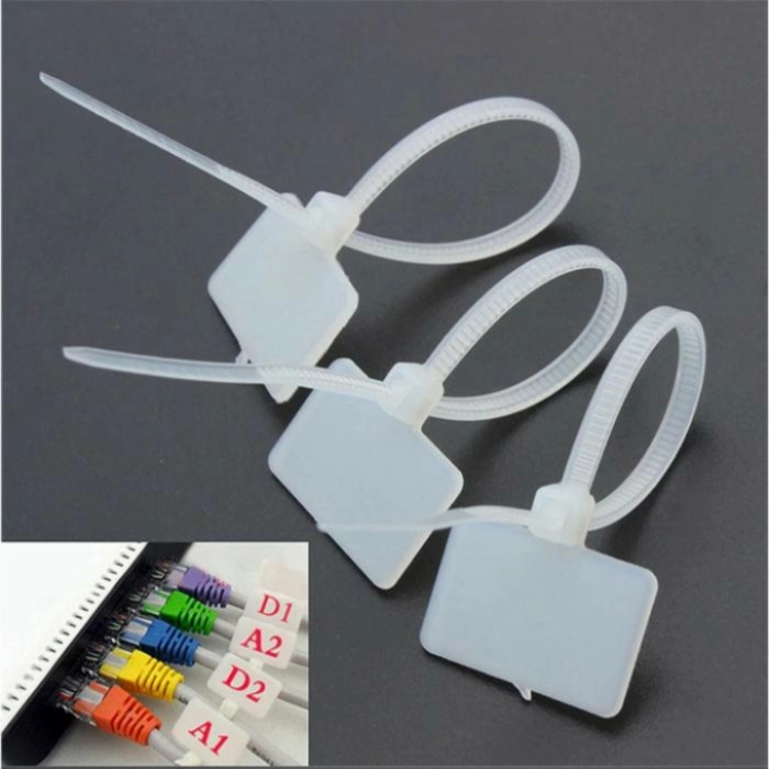 

Terbaru Kabel Ties Bendera 200X3.6 / Label 20Cm Fort Nylon Cable Tie /100Pcs Promo Terlaris