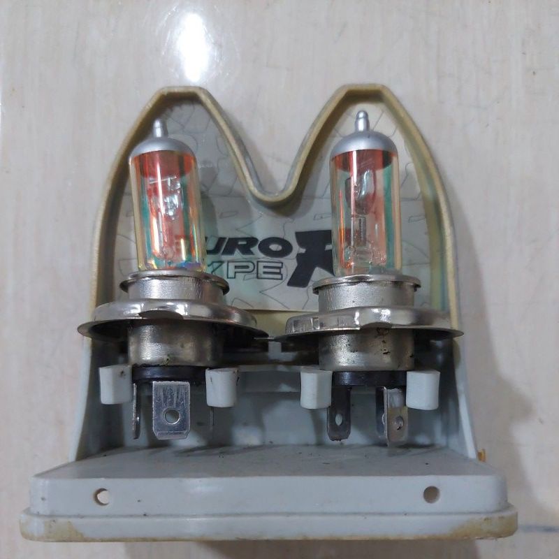 Bohlam depan mobil lampu besar 1 set universal