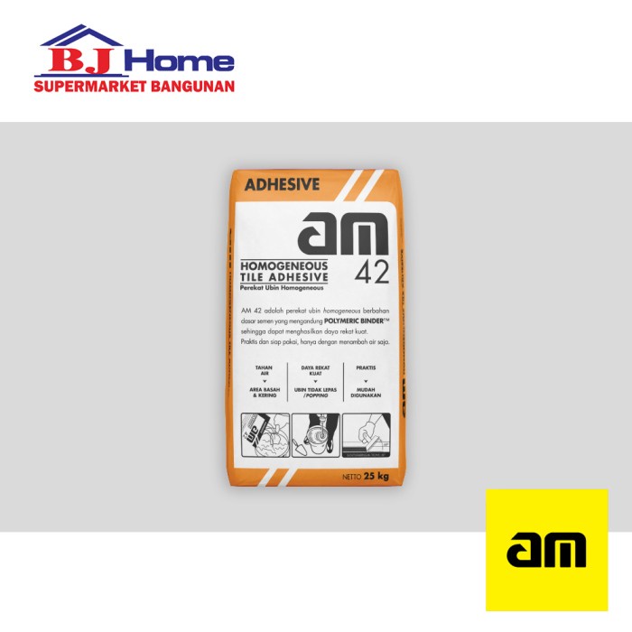 Terbaru Am 42 Semen Perekat Homogeneous Tile 25 Kg Promo Terlaris