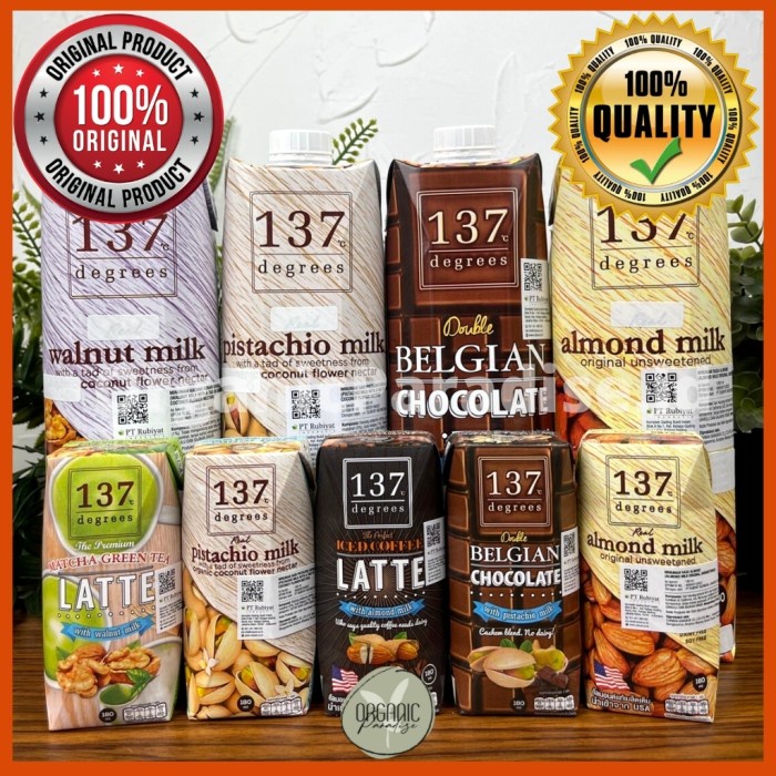

137 Degrees Almond Lk 1 Liter / Susu Almond 137 1 Liter