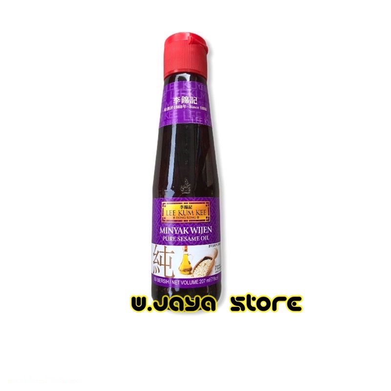 

Lee Kum Kee Nyak Wijen Pure Sesame Oil 207Ml