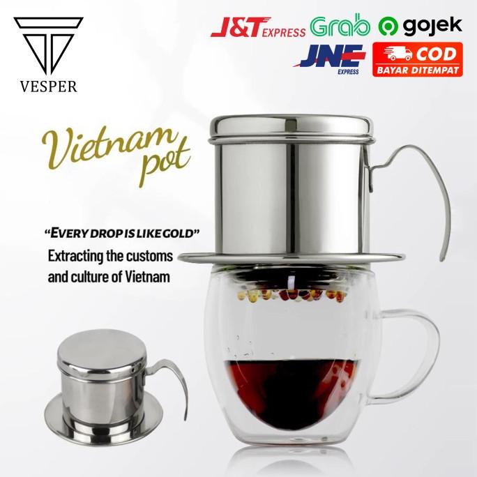 

Vietnam coffee drip 7Q / coffee filter / saringan kopi / coffee drip