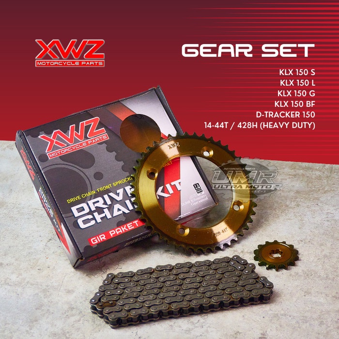 Gear Gir Set Gir Paket Klx 150 Bf Dtracker 150 Klx 150L G S 428H Xwz