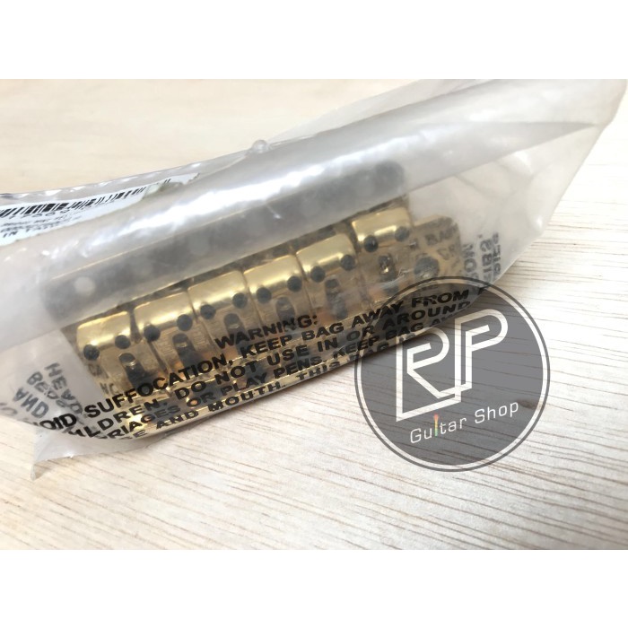 ✨New Ori Fender Stratocaster Bridge Gold Terbatas