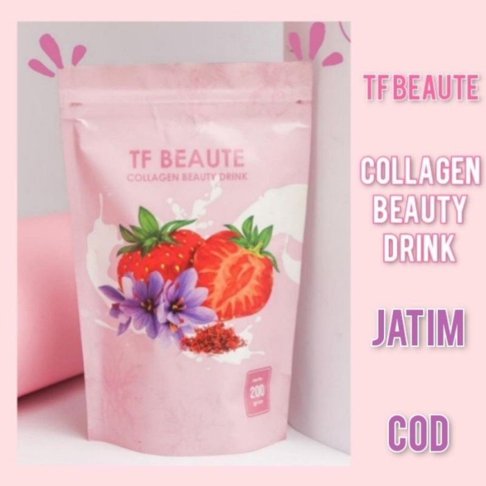 Tfbeaute Collagen Beauty Drink - Tf Beaute - Minuman Kolagen - Memuti