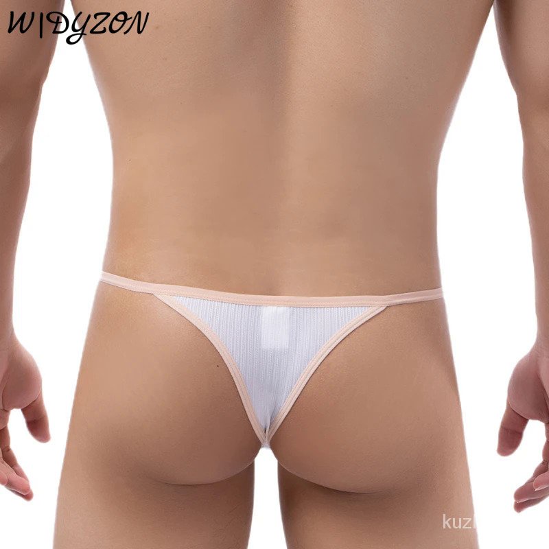 Gay Underwear Men Thongs Jockstrap Men Solid G Strings Thong Underwear Sissy Tanga Hombre Breathable