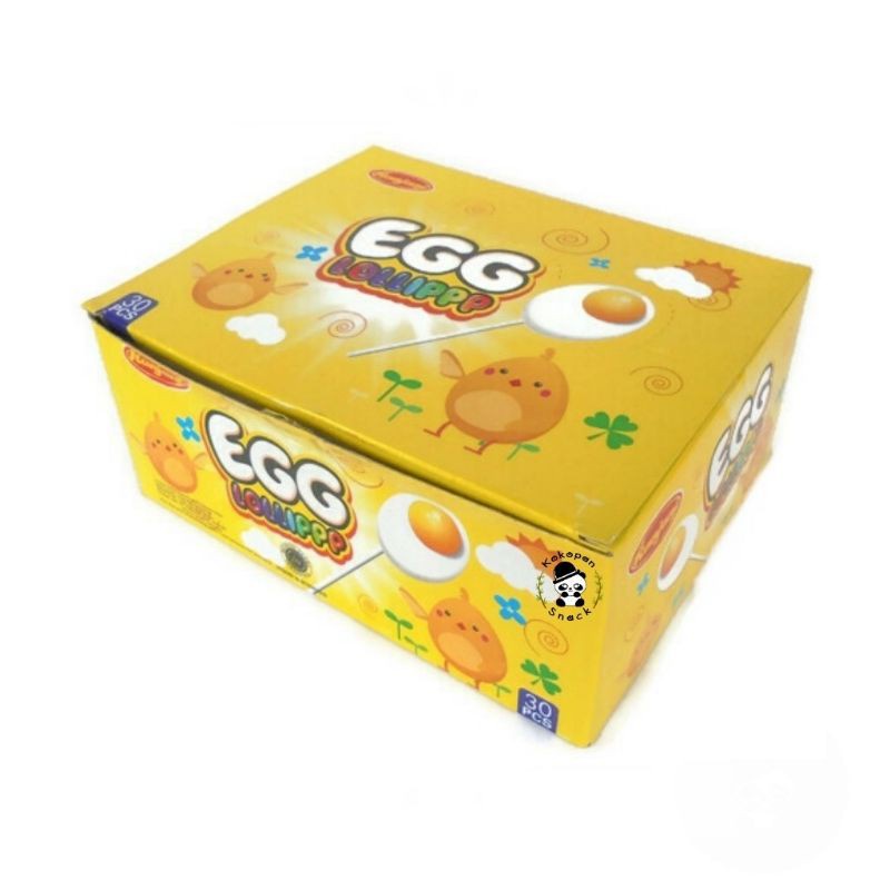 

Permen Ranjani Egg Lolipop Isi 30 Pcs