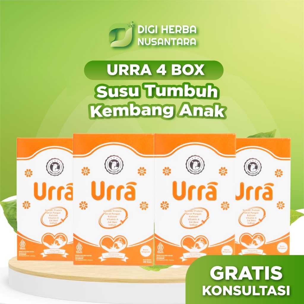 

Urra Susu Kambing Saneen Untuk Ambah Berat Badan & Tinggi Badan Anak - 4 Box