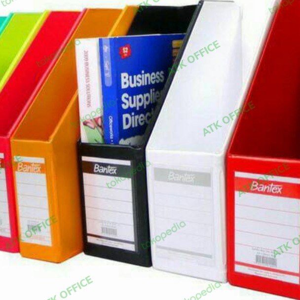 

Box file Bantex 4011 Folio PVC warna warni