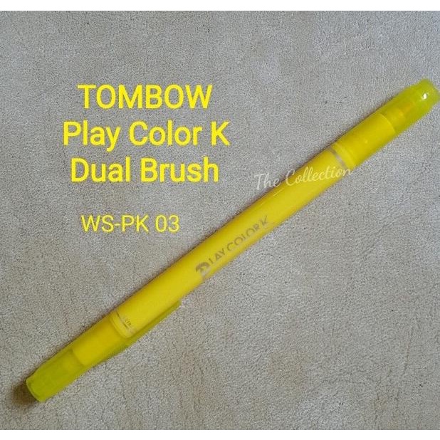 

ATK0369PK WSPK03 YELLOW Play Colour K spidol Tombow KUNING dual brush