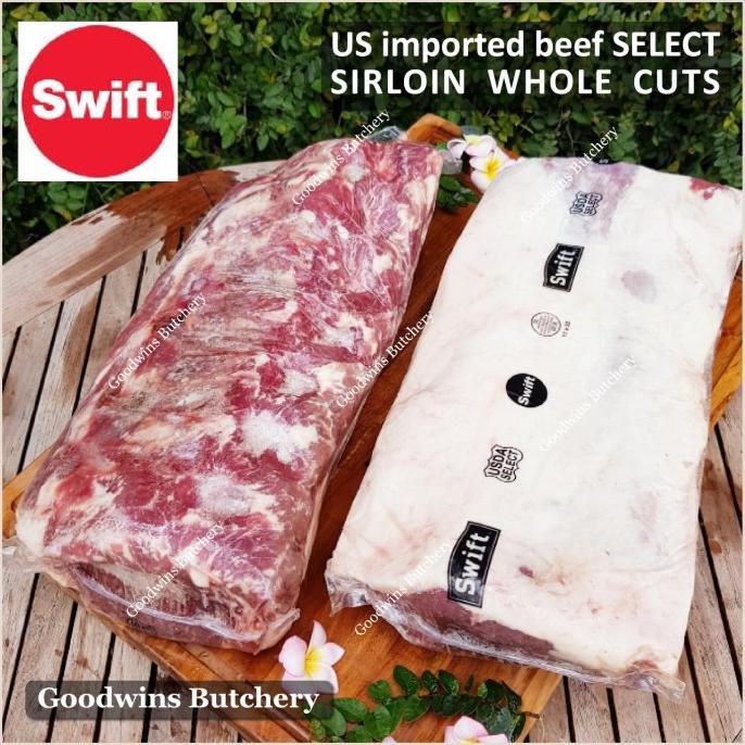 

Sirloin Us Beef Usda Select Daging Sapi Has Luar Whole Cut 5-6Kg Purwinata