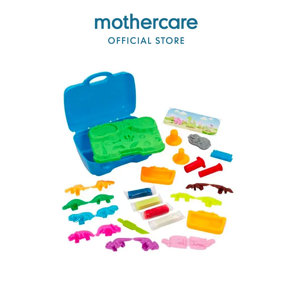 ELC Soft Stuff Dino Case - Mainan Aktivitas Plastisin Anak