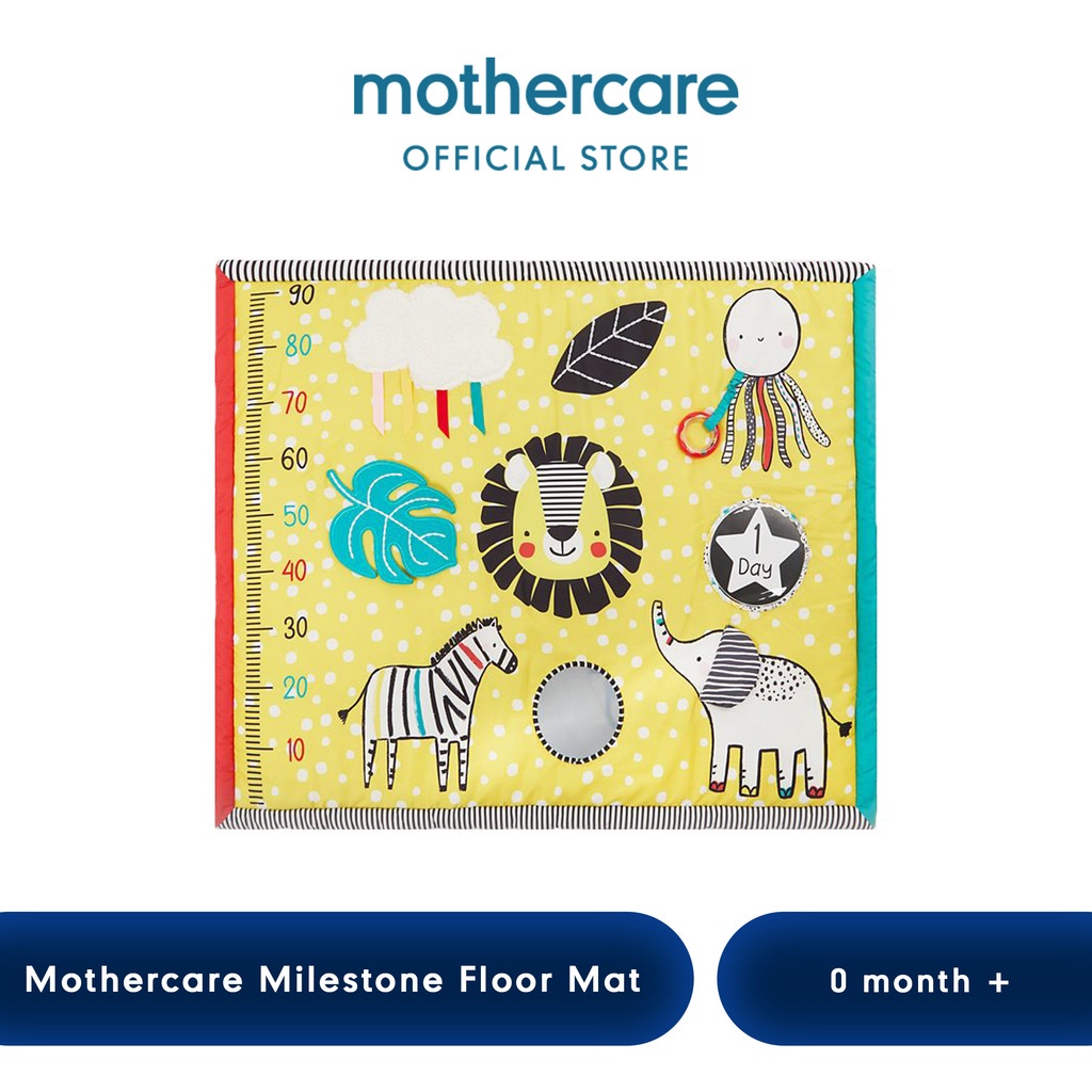 Mothercare Mplay Milestone Floor Mat - Karpet Bermain & Edukasi Anak