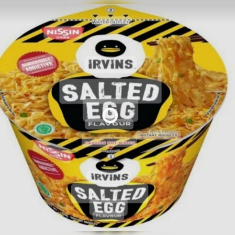 

Nissin X Irvins Ed Egg Instant Noodle Bowl