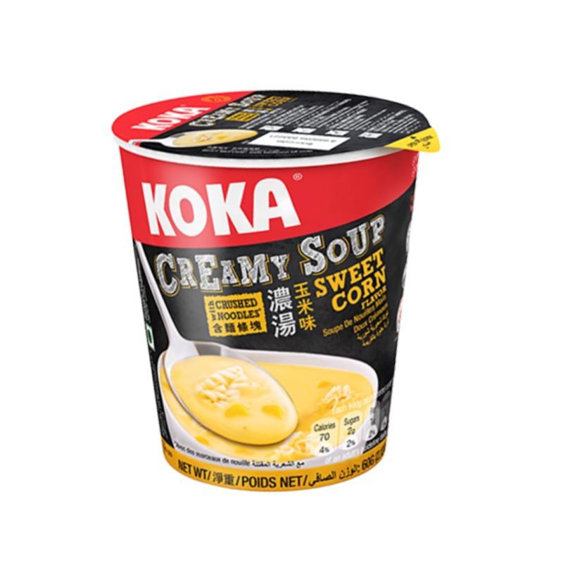 

Koka Creamy Soup Instant Cup Noodle 100Gr