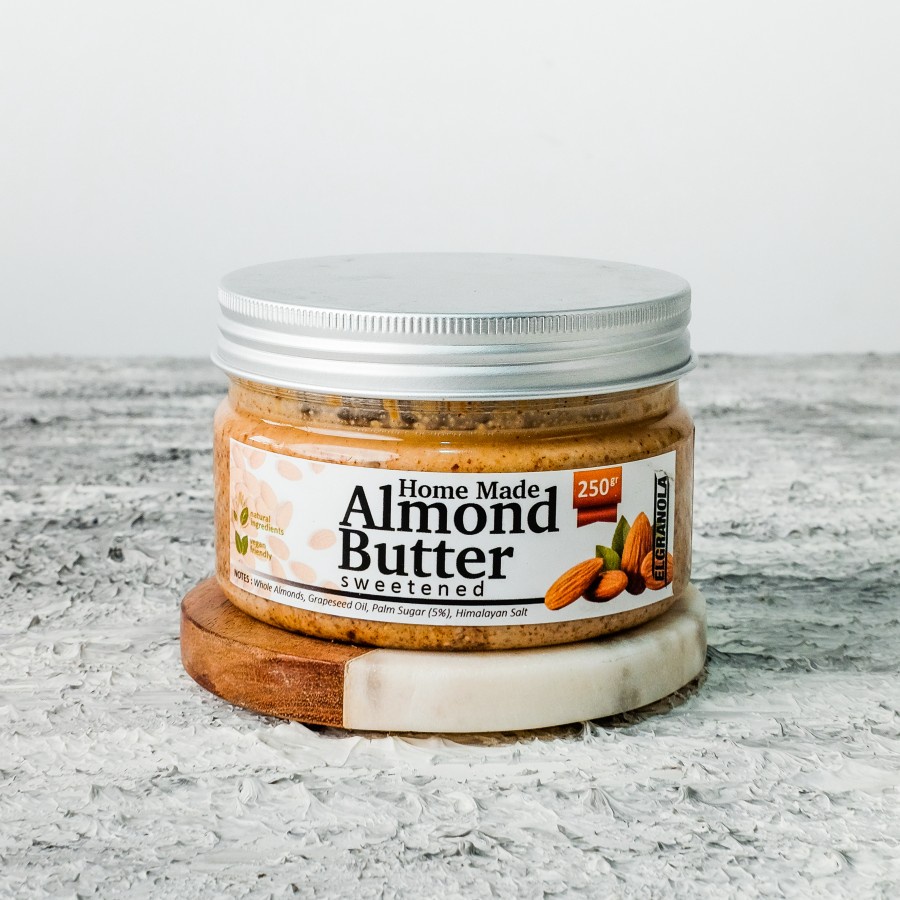

Almond Butter / Selai Kacang Almon / Selai Sehat Natural Taste Sweet - Unsweetened