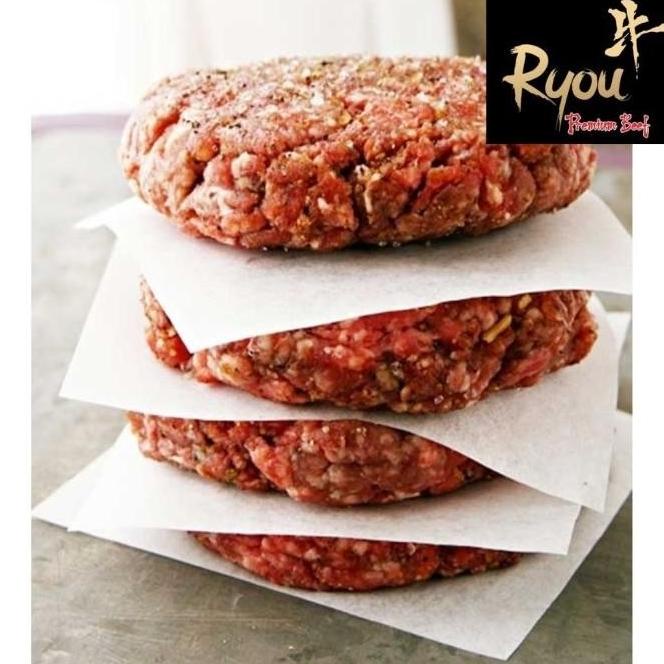 

Diskon Beef Patty 1Kg Premium Minced Beef Patty Lovloa