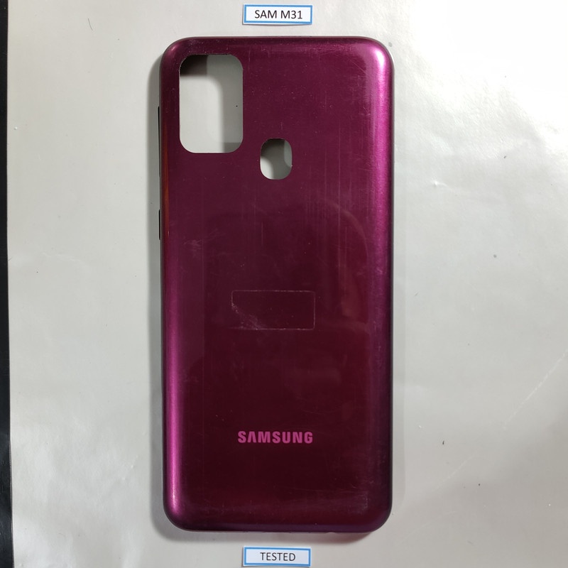 Backdoor Tutup Belakang Samsung M31 Original Copotan