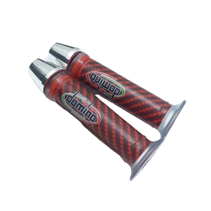 Handgrip Karbon Domino + Jalu Stang Model Pcx Jumbo Universal Best