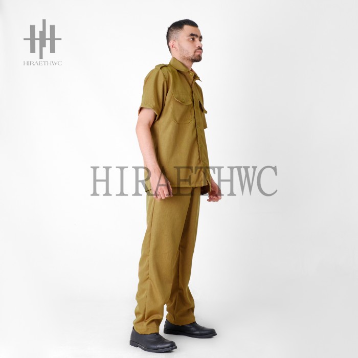 Seragam Pns Seragam Pemda Khaki Muda Baju Dinaspdh Pegawai Negri Sipil