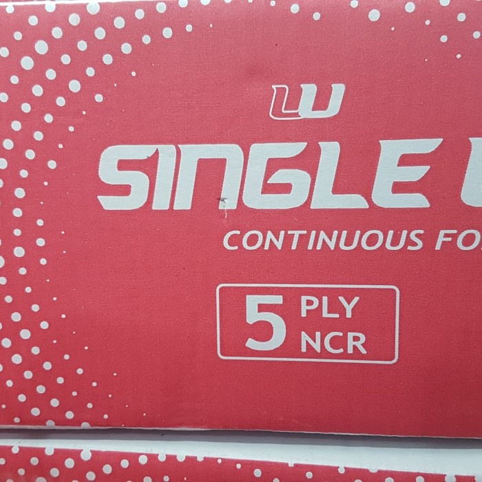 

Terbaru Kertas Komputer Continuous Form Single U 91/2 11. 5 Ply Dan 5 Ply /2 Promo Terlaris