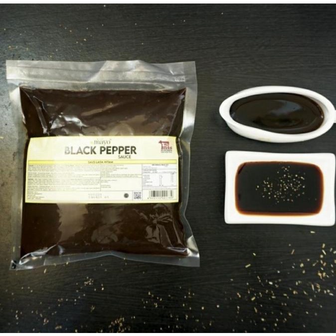 

Repack Saus / Bumbu / Sauce Blackpepper / Blackpaper / Lada Hitam500gr H32S