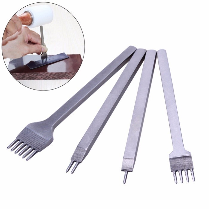 

Promo Pelubang Jahitan Kulit L Stitching Hole Punch Leather-Hand Craft Tool