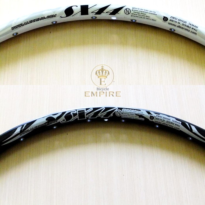 Promo Rims Velg 26 Alexrims Sx44 Disc Brake 36 Hole Bicycle Empire